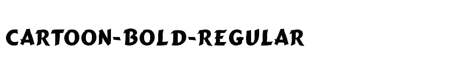 font Cartoon-Bold-Regular download