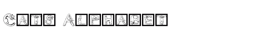 font Cats-Alphabet download