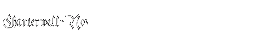 font Charterwell-No3 download