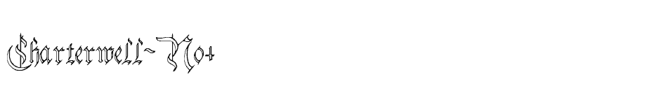 font Charterwell-No4 download