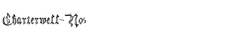 font Charterwell-No5 download