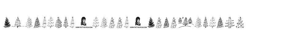 font Christmas-Trees-Celebration download