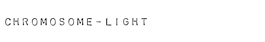 font Chromosome-Light download