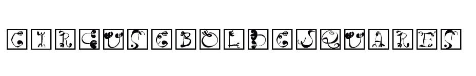 font Circus-Bold-Squares download