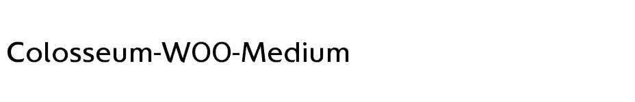 font Colosseum-W00-Medium download