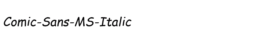 font Comic-Sans-MS-Italic download