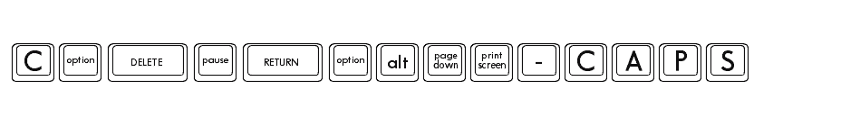 font Compboard-CAPS download