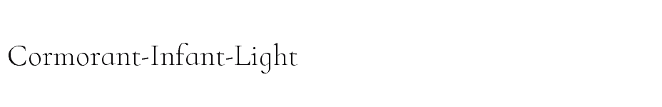 font Cormorant-Infant-Light download