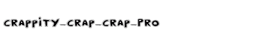 font Crappity-Crap-Crap-Pro download