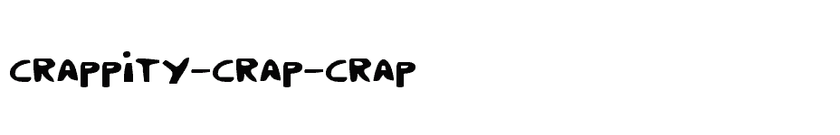 font Crappity-Crap-Crap download