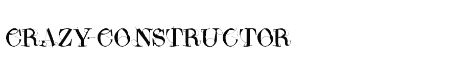 font Crazy-Constructor download