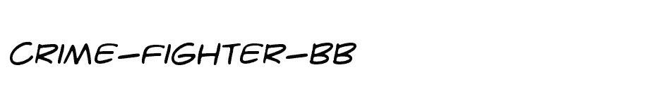 font Crime-Fighter-BB download