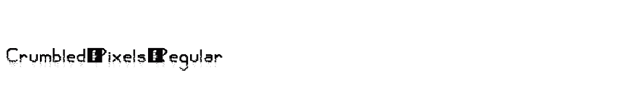 font Crumbled-Pixels-Regular download