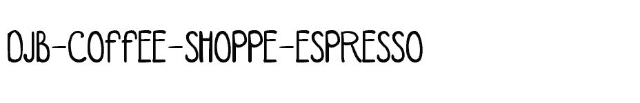 font DJB-COFFEE-SHOPPE-ESPRESSO download