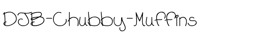 font DJB-Chubby-Muffins download