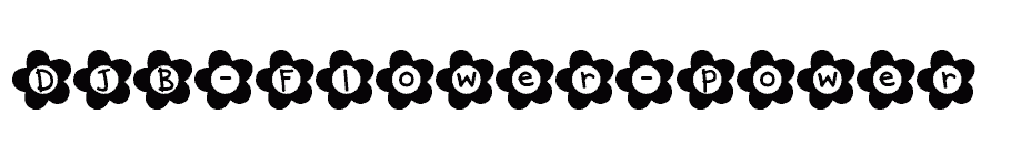 font DJB-Flower-Power download