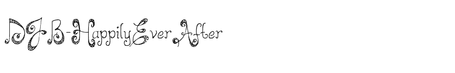 font DJB-HappilyEverAfter download