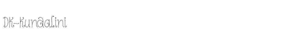 font DK-Kundalini download