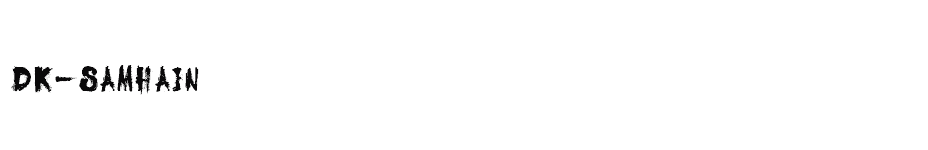 font DK-Samhain download