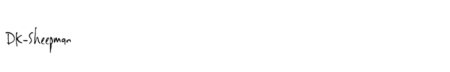 font DK-Sheepman download