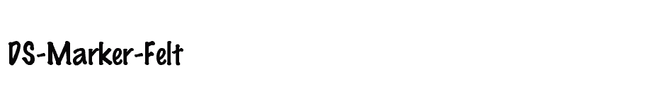 font DS-Marker-Felt download