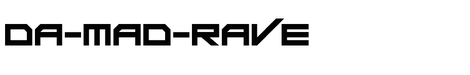 font Da-Mad-Rave download