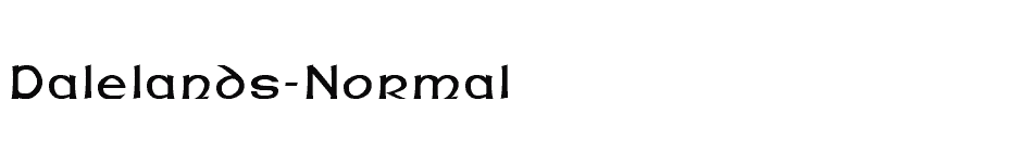 font Dalelands-Normal download