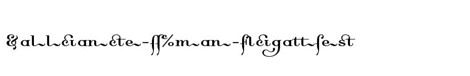 font Dalliance-Roman-Ligatures download