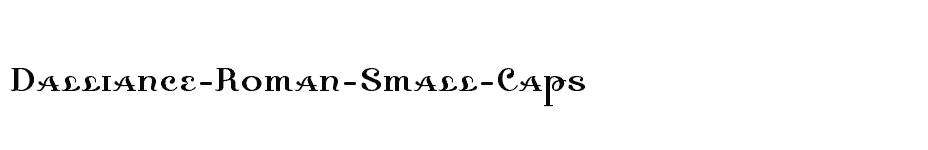 font Dalliance-Roman-Small-Caps download