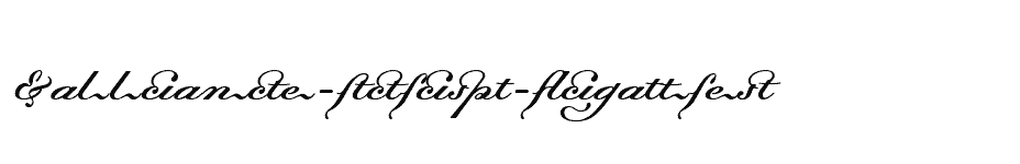 font Dalliance-Script-Ligatures download