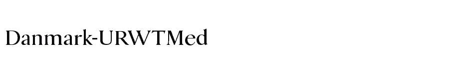 font Danmark-URWTMed download