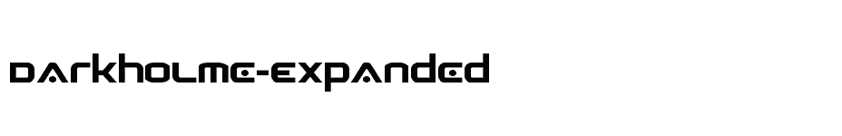 font Darkholme-Expanded download