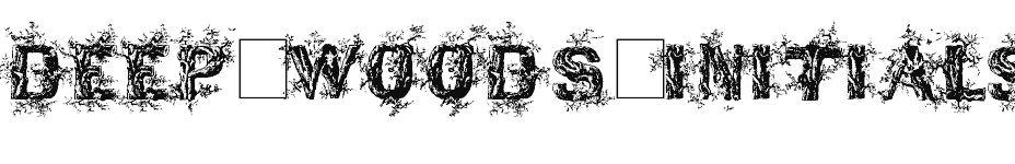 font Deep-Woods-Initials download