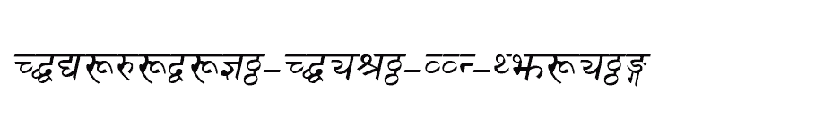 font Devanagari-Delhi-SSK-Italic download