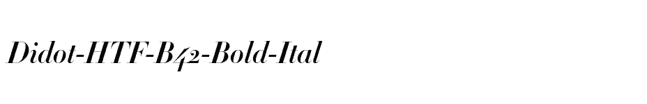 font Didot-HTF-B42-Bold-Ital download