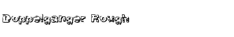 font Doppelganger-Rough download