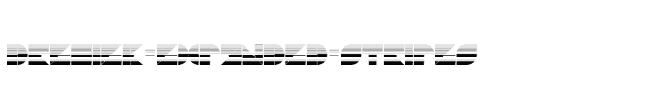 font Drebiek-Expanded-Stripes download