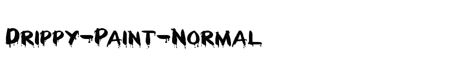 font Drippy-Paint-Normal download