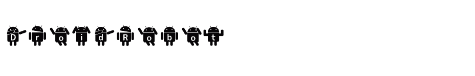 font DroidRobot download