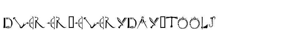 font Duerer-Everyday-Tools download