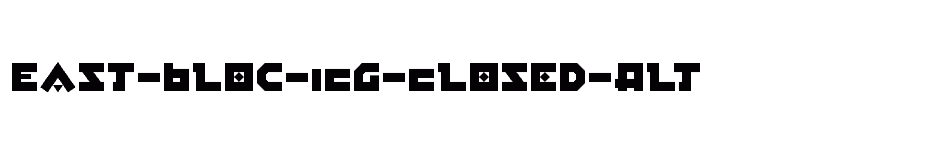 font East-Bloc-ICG-Closed-Alt download