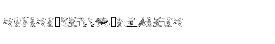 font Easter-Bunny-Picture download
