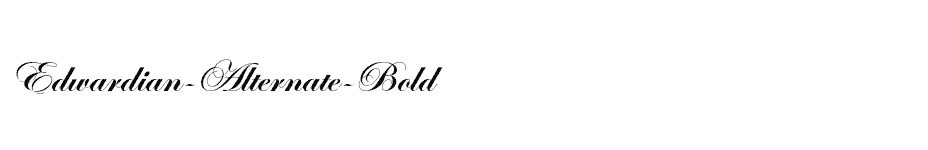 font Edwardian-Alternate-Bold download