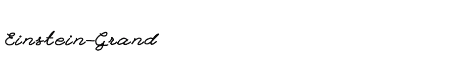 font Einstein-Grand download