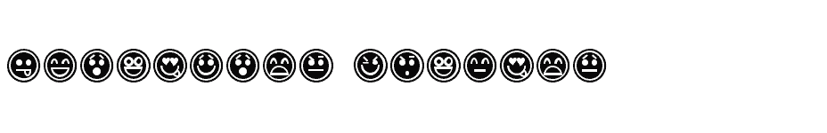 font Emoticons-Outline download