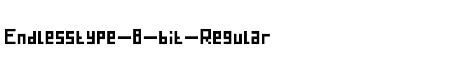 font Endlesstype-8-bit-Regular download