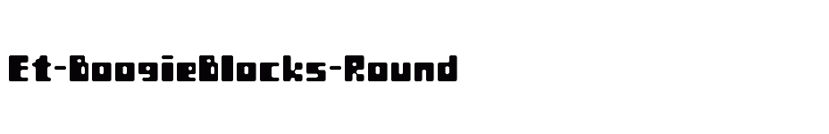 font Et-BoogieBlocks-Round download