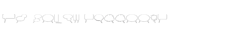 font FE-Comixx-Balloons download