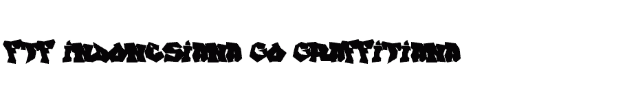 font FTF-Indonesiana-Go-Graffitiana download