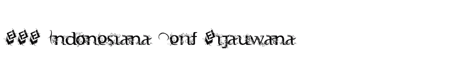 font FTF-Indonesiana-Serif-Hijauwana download